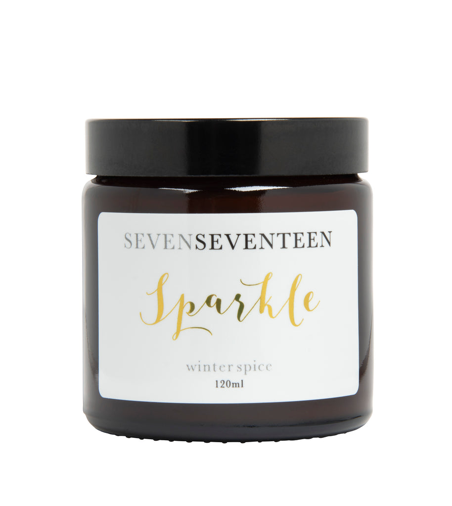 Winter Spice Scented Candle Sparkle 120ml