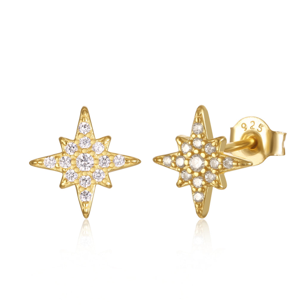 Gold Mini Valhalla Stud Earrings