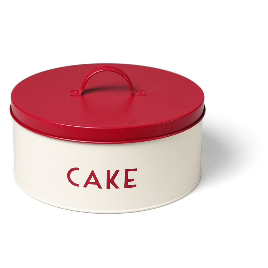Vintage Red Round Cake Tin