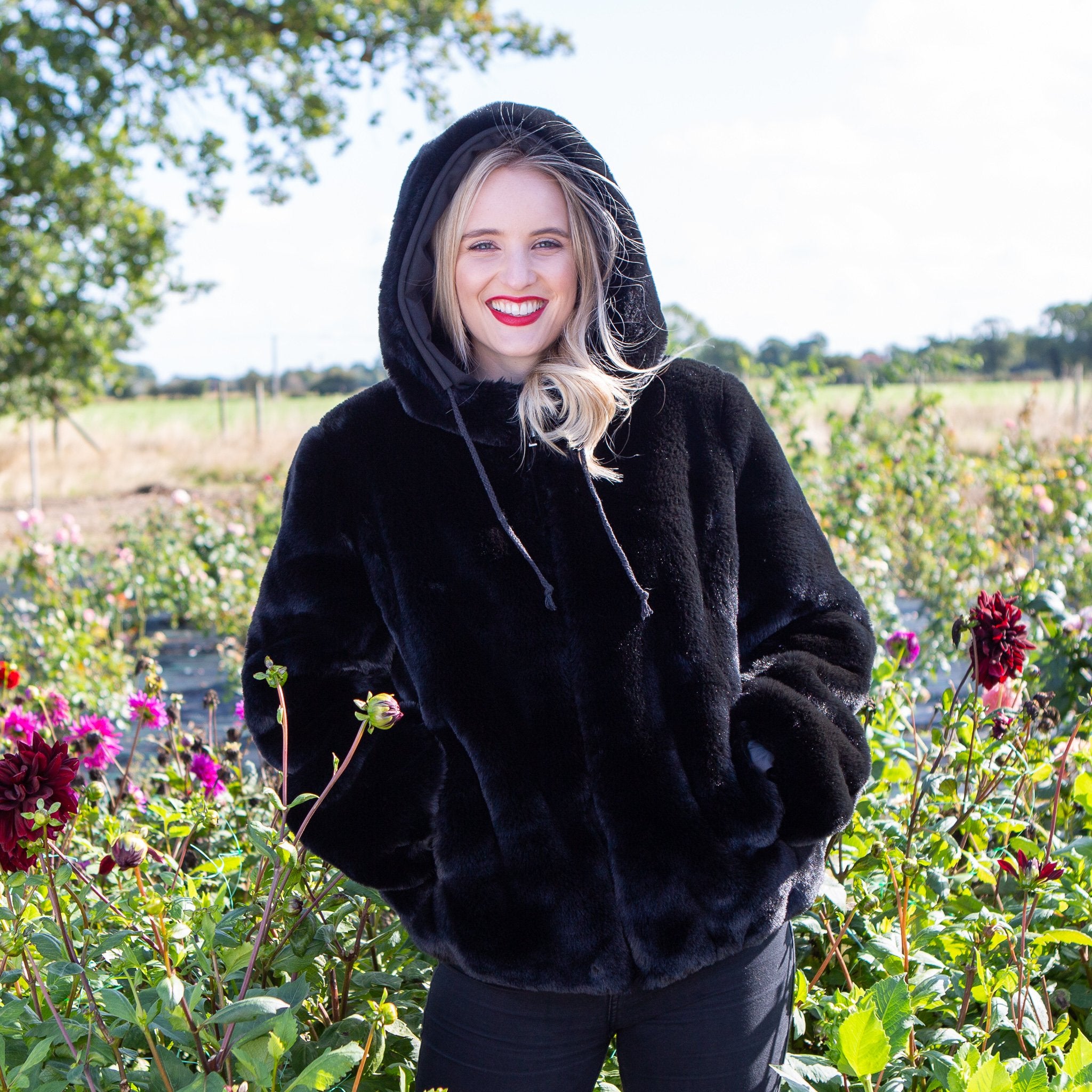 Fur clearance jacket uk