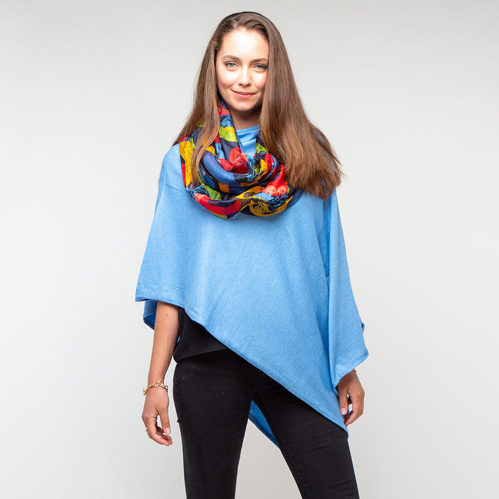 Blue Ocean Tilley Poncho