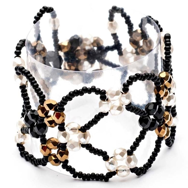 Lynx Tansy Crystal Cuff