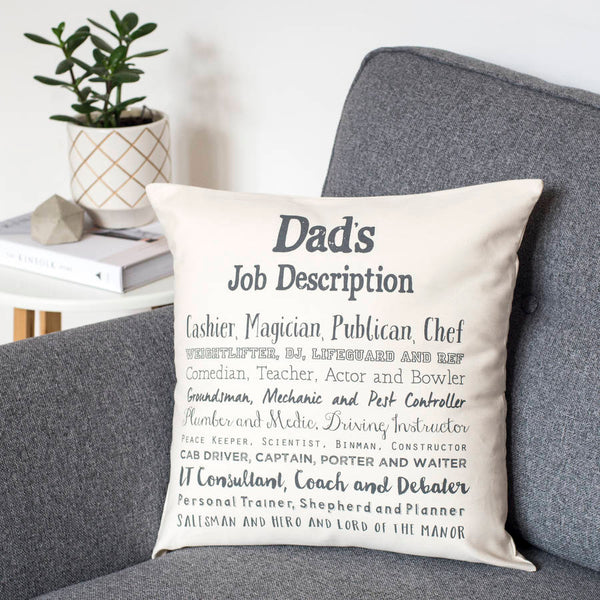 Dad Poem Cushion Cover