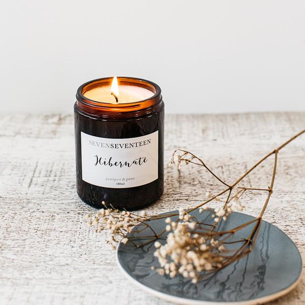 Juniper & Pine Scented Candle Hibernate