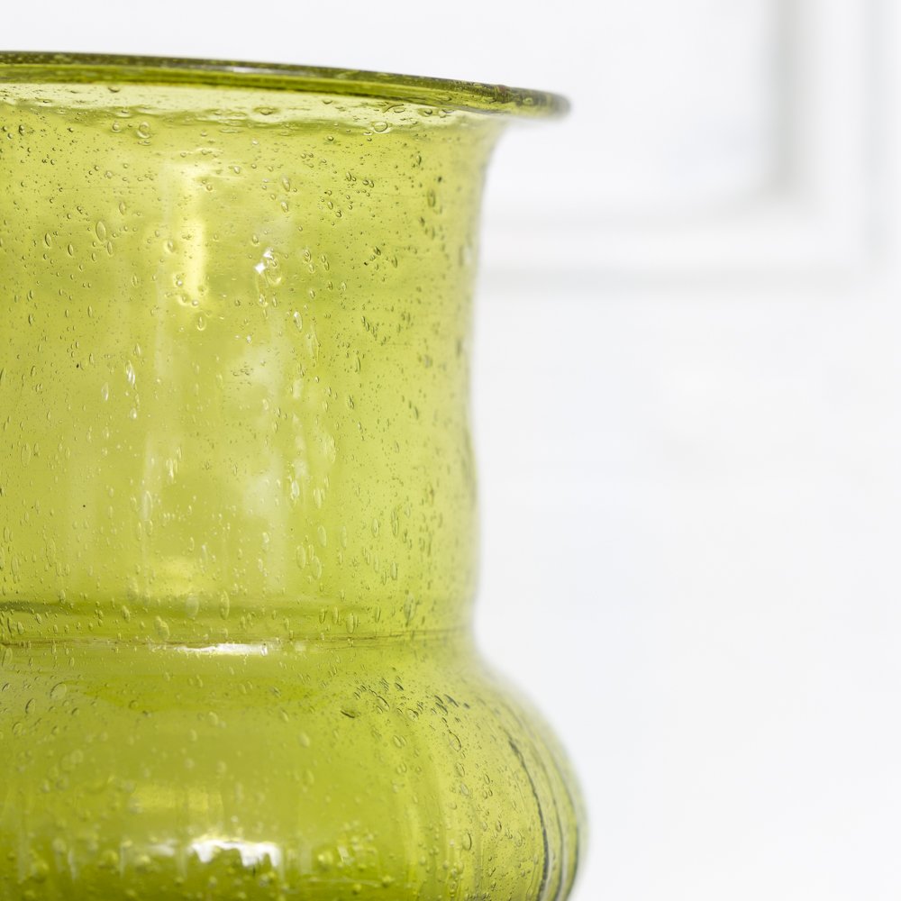 Girna Vase Recycled Glass Jade