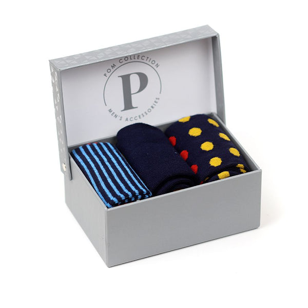 Men’s Trio of Bamboo Socks Giftset