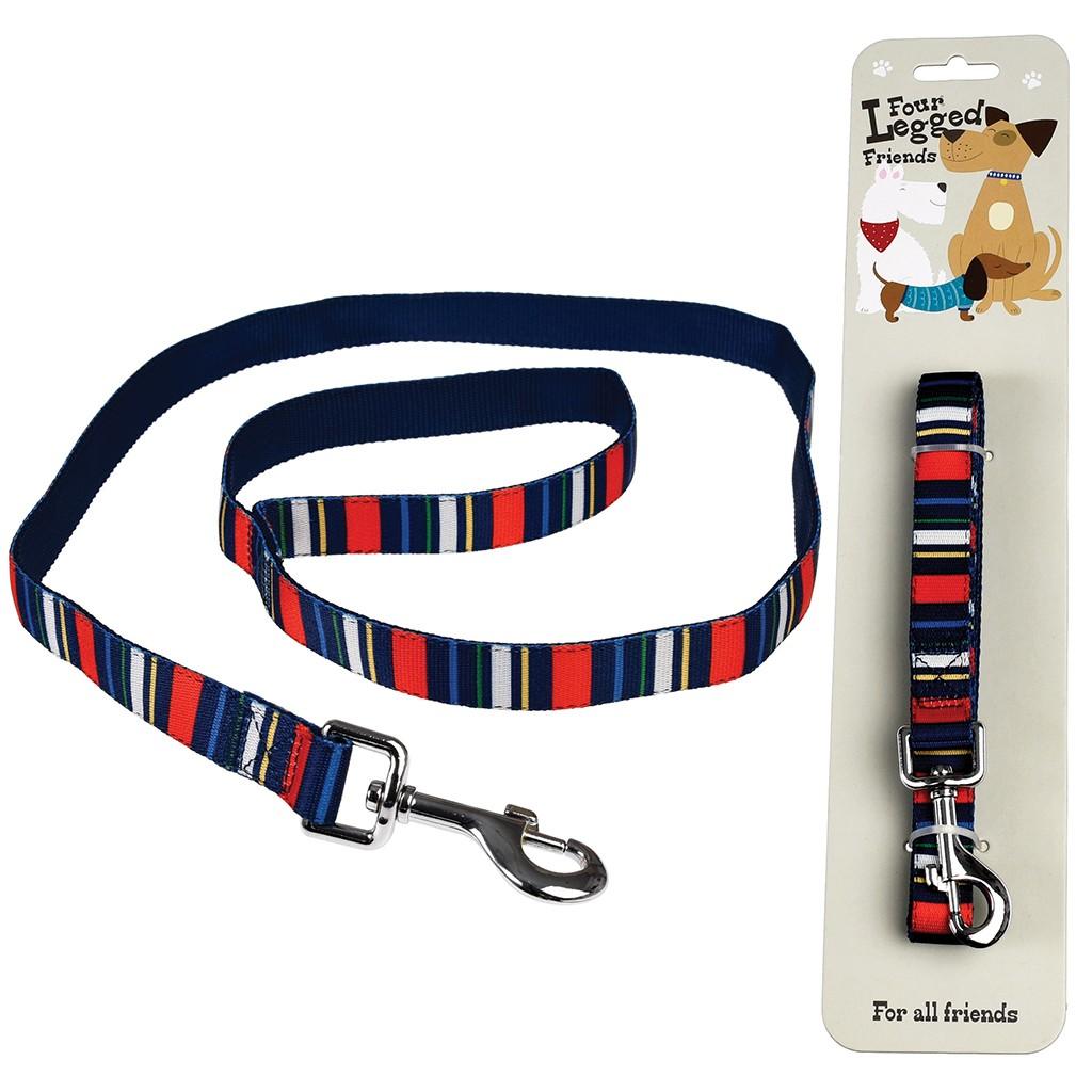 Stripy Dog Lead