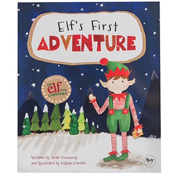 Elf's First Adventure Christmas Story Book