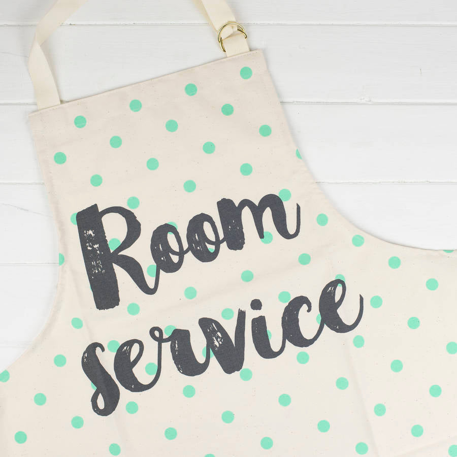 Funny Apron Room Service