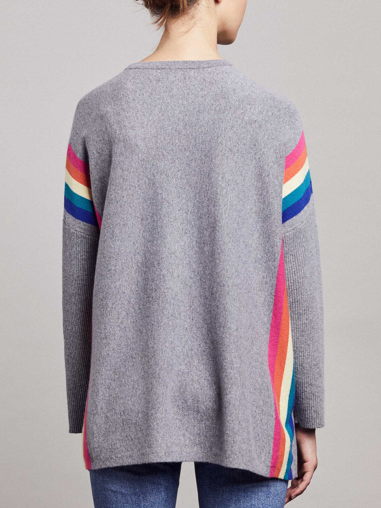 Grey Alex Rainbow Jumper