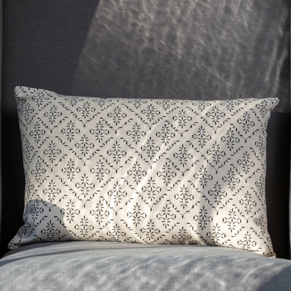 Rectangle Cushion Lindos Pewter