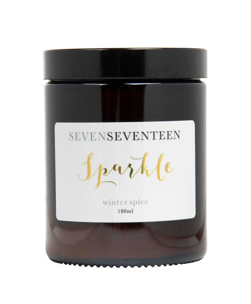 Winter Spice Scented Candle Sparkle 180ml