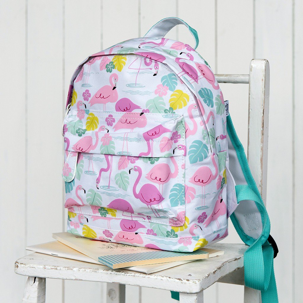 Flamingo bookbag sales