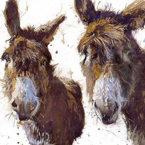 Donkeys Card