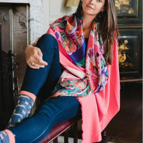 Large Pure Silk Scarf