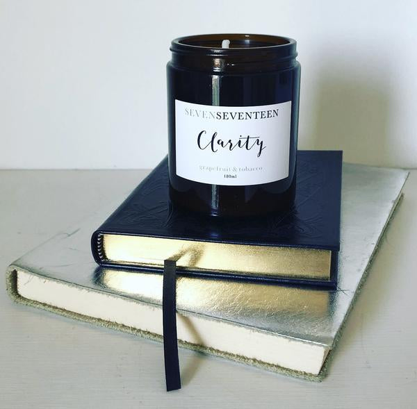 Grapefruit & Tobacco Scented Candle Clarity