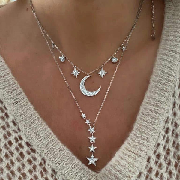 Little Lights Silver Necklace