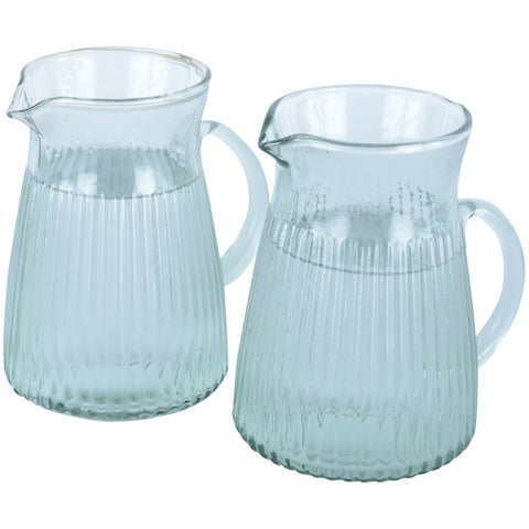 Large Ribbed Jug