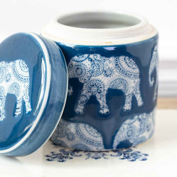 Petit Pot Indigo L’Elephant