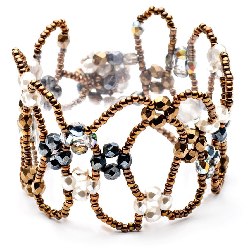 Desert Tansy Crystal Cuff