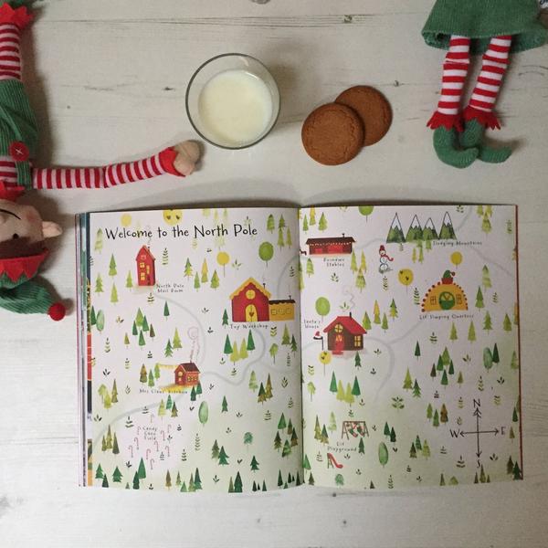 Elf's First Adventure Christmas Story Book