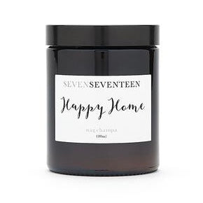 Nag Champa Scented Candle Happy Home