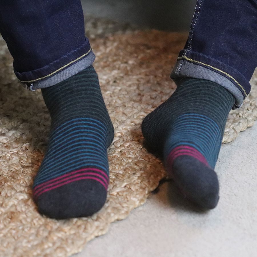 Men’s Triple Bamboo Sock Box