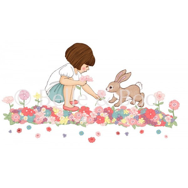 Belle’s Meadow Wall Sticker