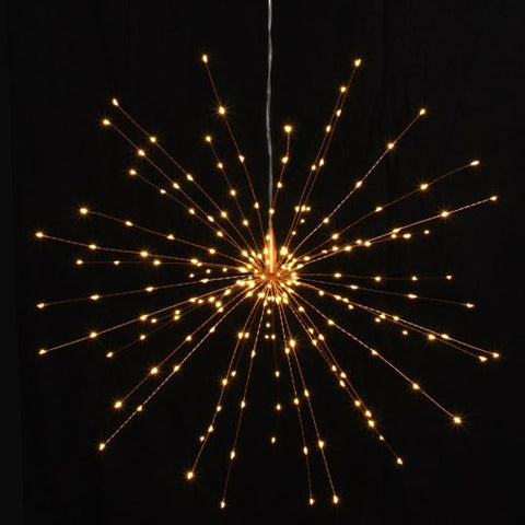Copper Starburst Light Large