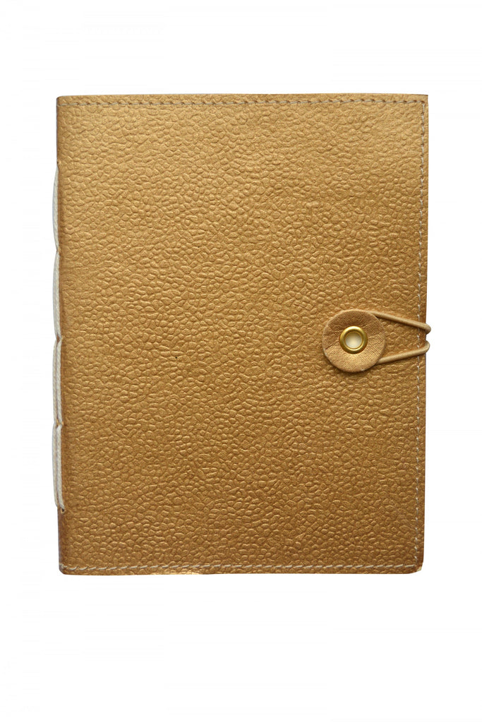 Gold Hand Stitched Notebook
