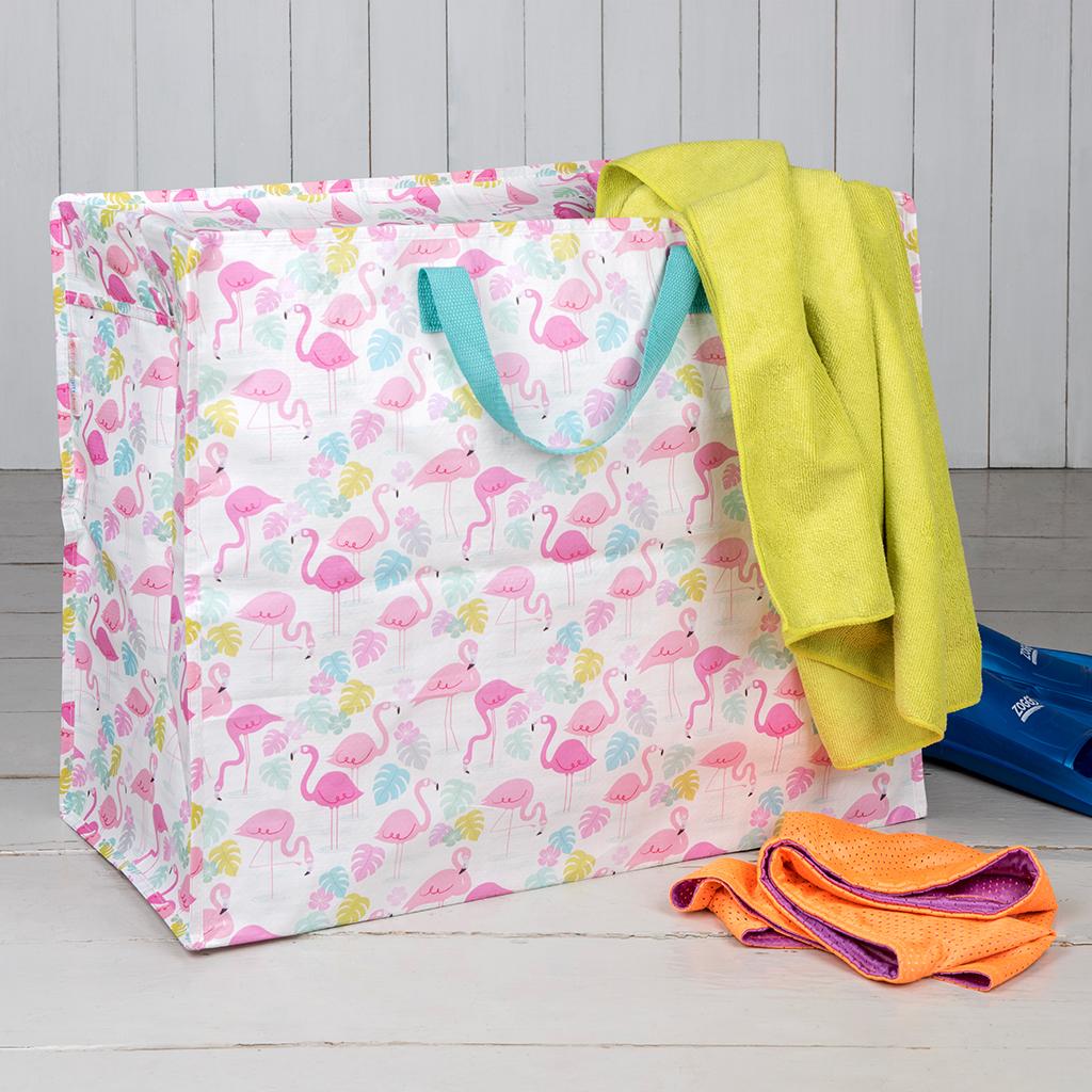 Jumbo Storage Bag Flamingo