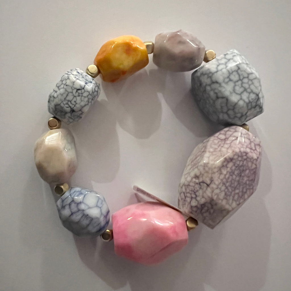 Multi Chunky Marsha Stone Bracelet