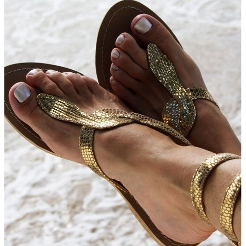 glitter jesus sandals