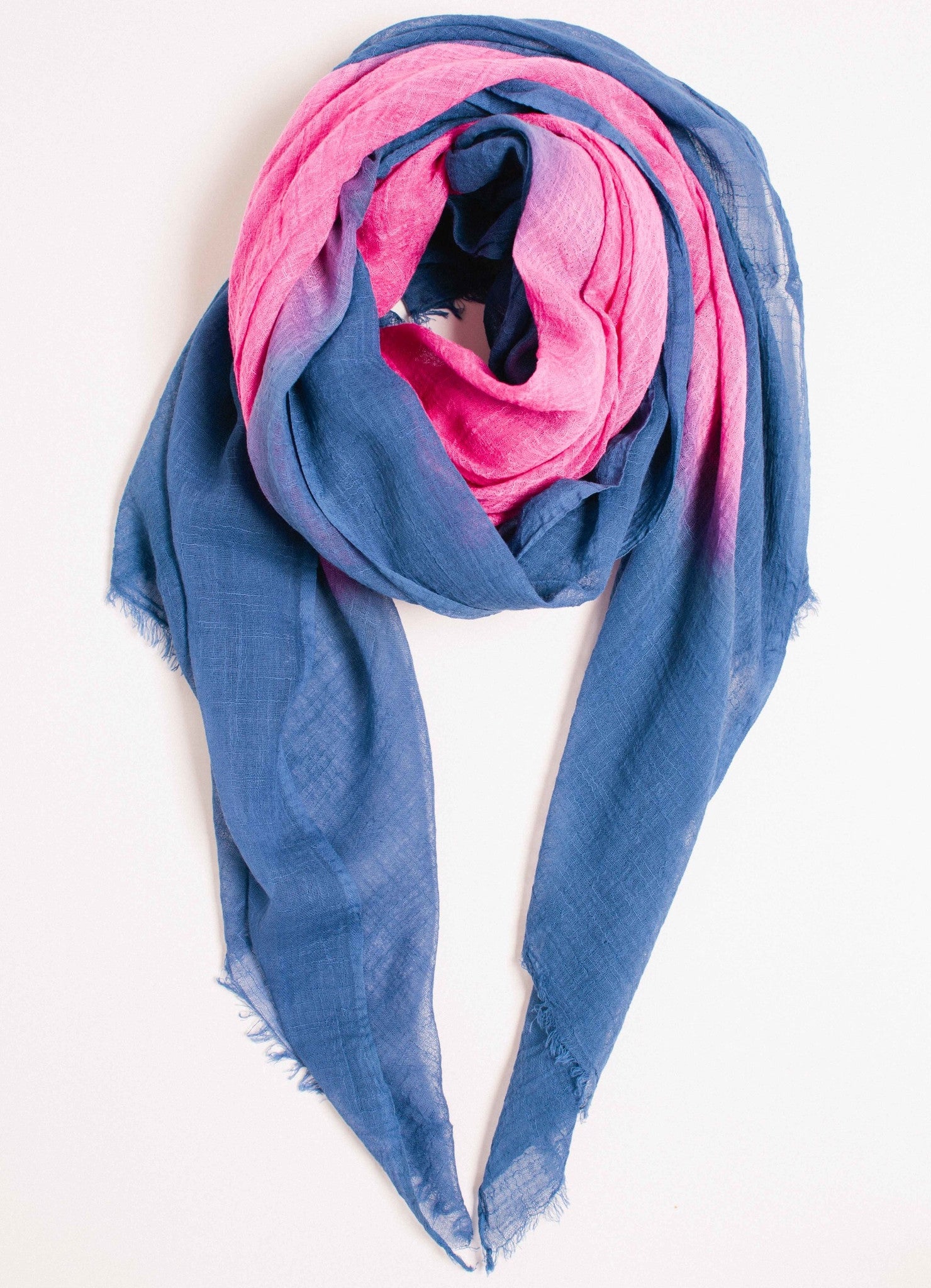 Super soft floral scarves by designer Jo Edwards