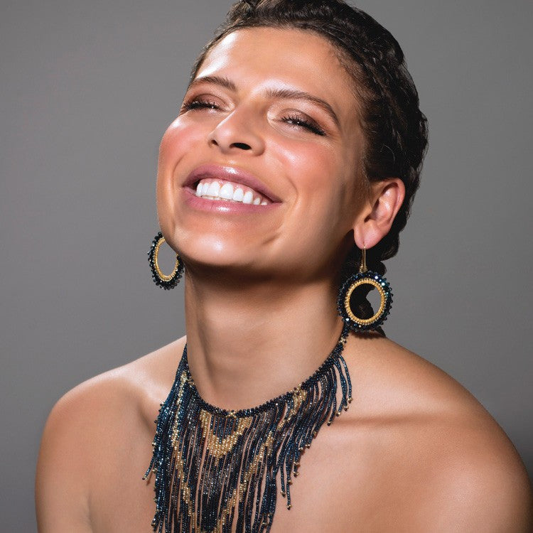 Charlie grace hoop earrings deals