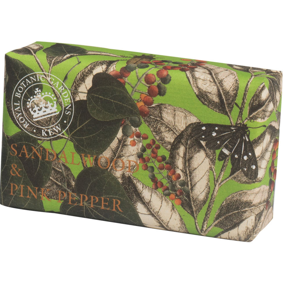 Sandalwood & Pink Pepper Kew Gardens Botanical Soap