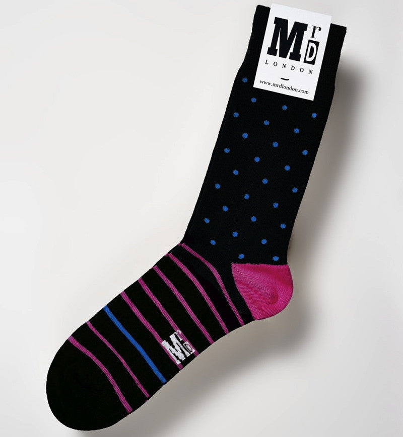 Powder Spot Mens Socks