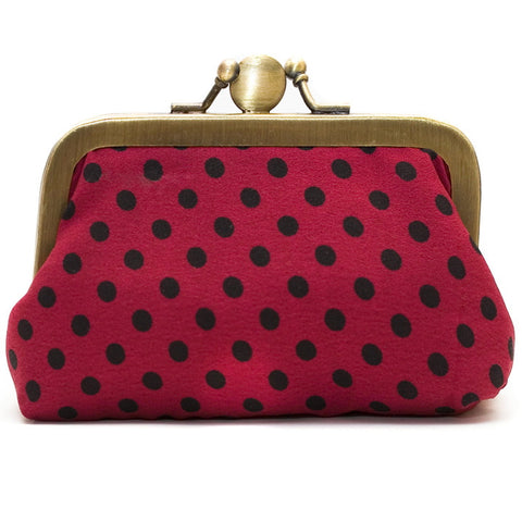 Cherry Polka Dot Purse