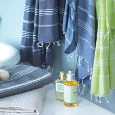 Blue Denim Hammamas Cotton Towel/Wrap