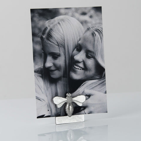 Heart Pewter Photo Holder