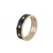 Enamel Stars Bangles Gold or Silver Plated