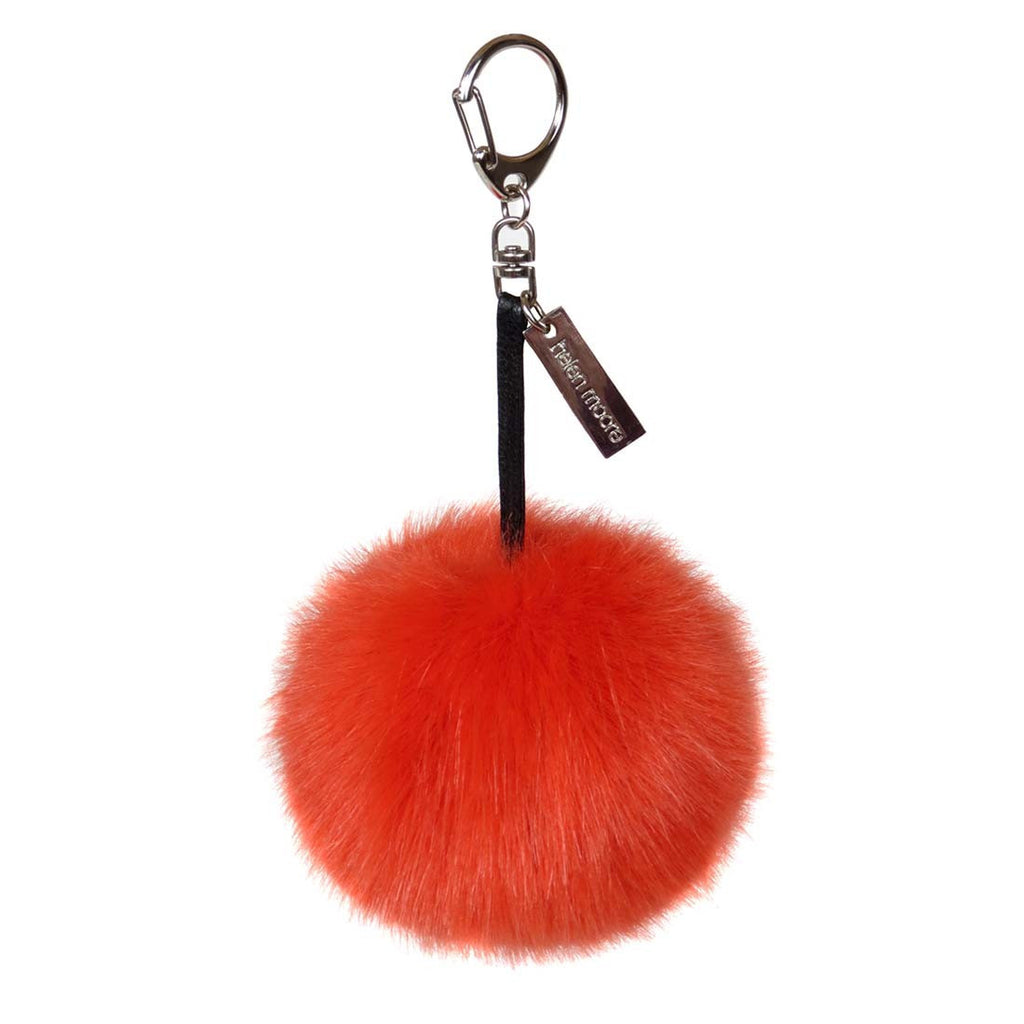 Blaze Faux Fur Pom Pom Keyring