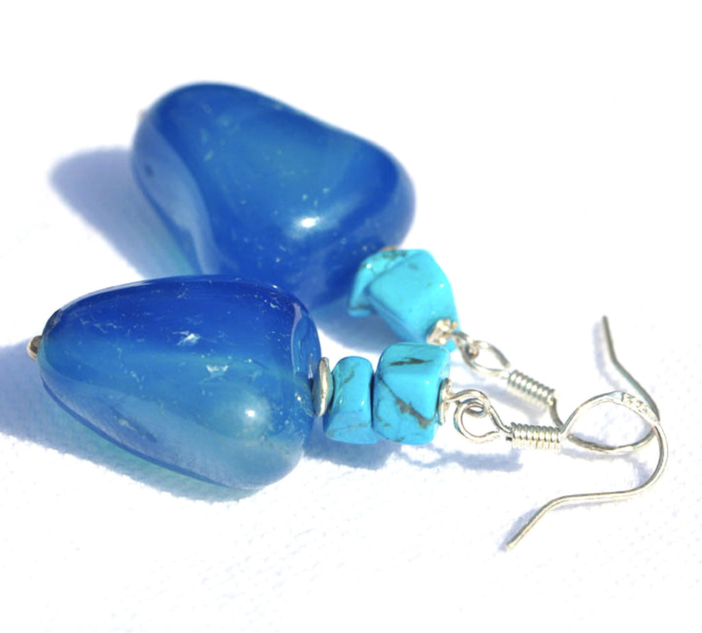 Sterling Silver Semi-Precious Earrings