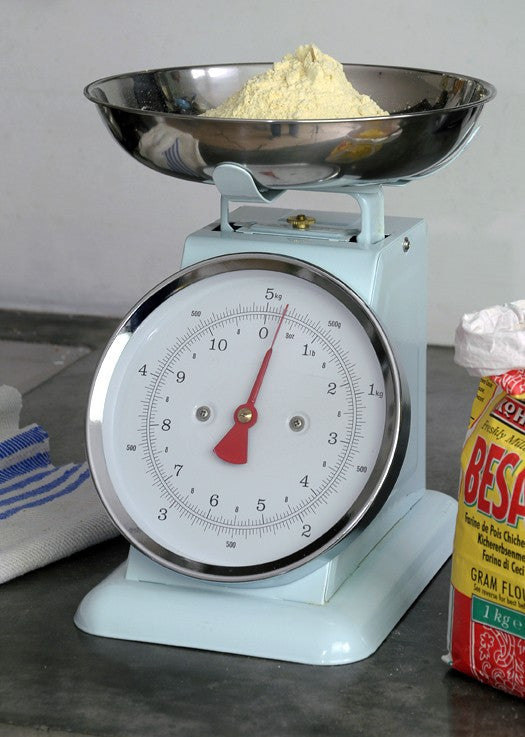 Blue Kitchen Scales