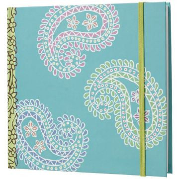 Blue Paisley Sketchbook