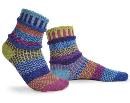 Bluebell Mismatched Knitted Socks