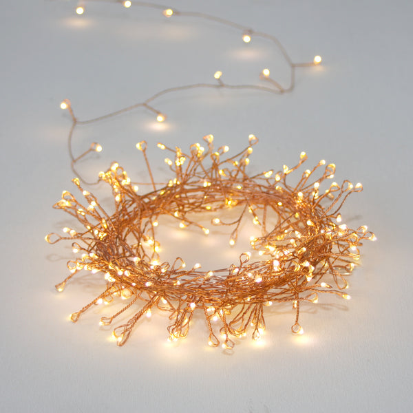 Copper Cluster Light String 3M Battery