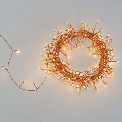 Copper Cluster Light String 3M Battery