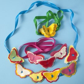 Butterflies & Ribbons Necklace Kit