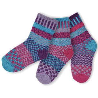 Butterfly Mismatched Knitted Kids Socks